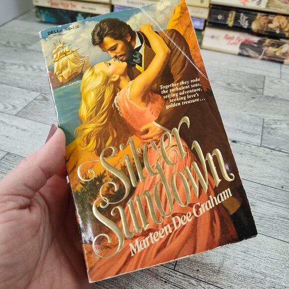 Silver Sundown by Marteen Dee Graham 1982 Dell First Printing‎ Paperback Romance - Picture 1 of 11